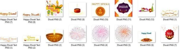Download Special Happy Diwali Text PNG (25+ PNG ZIP File) Diwali Text PNG