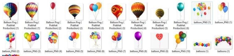 Download Balloon PNG Images Collection Download (With Zip File) balloon