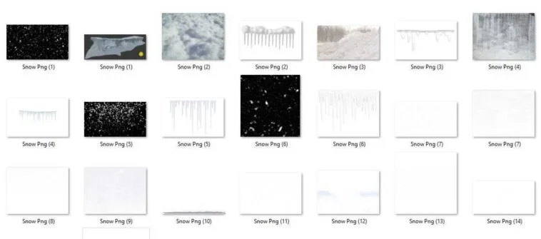 Snowfall PNG Overlay Images 2023 – Ice And Snow Crack PNG HD PNG Zip File snowfall png, snow crack, ice and snowfall