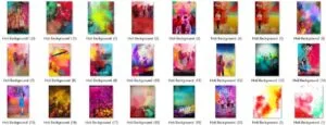 Holi Photo Editing Background