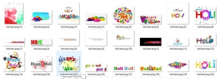 happy holi text png - happy holi png text