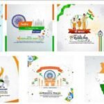 Republic Day Editing Banner PSD File