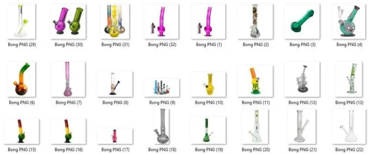 Bong PNG, Vector And Transparent Clipart Images