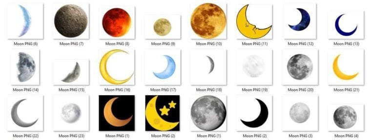 25+ Moon PNG, Vector And Transparent Clipart Images Free Download 2023 moon png