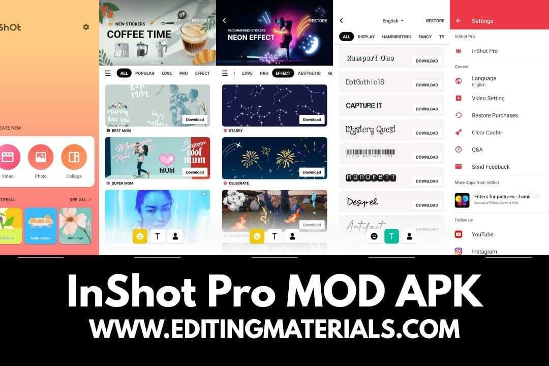 Download InShot Pro MOD APK v1.960.1416 (Premium+Full Unlocked
